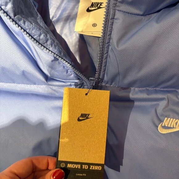 Nike Sportswear Club Puffer Jacket Polar Blue - Picture 7 of 11